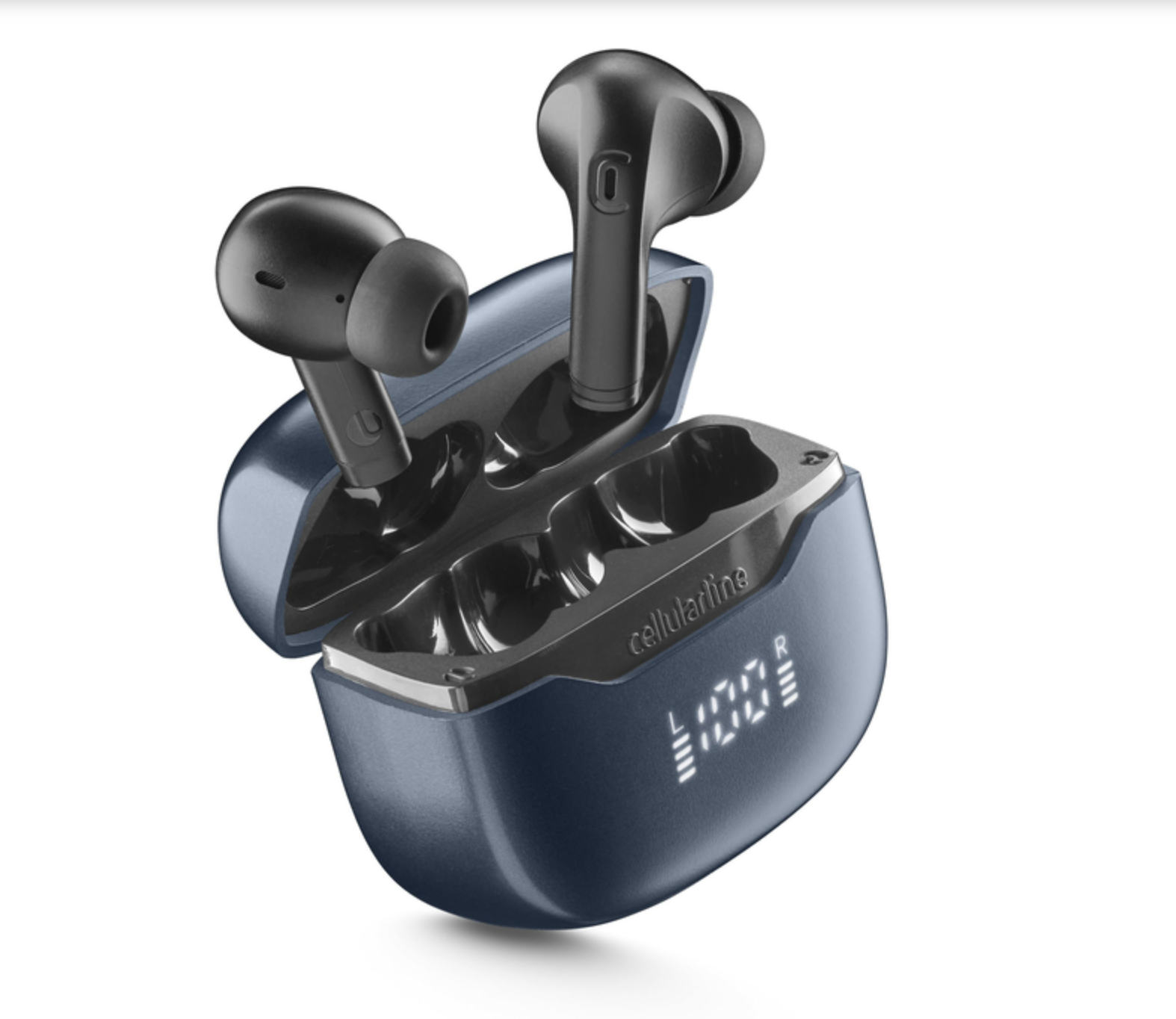 Cellularline BTKEYPROTWSK - Auricolari Bluetooth In-Ear Key Pro