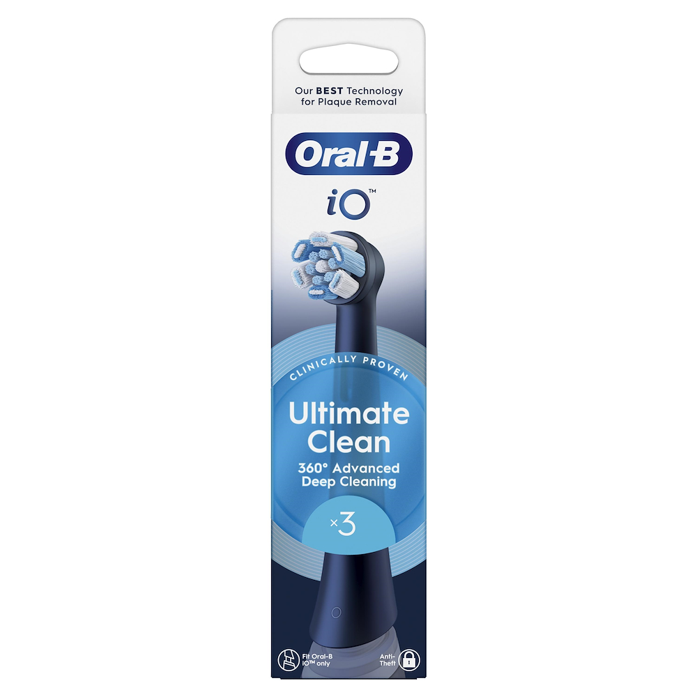 ORAL-B 80782581 - Oral-B iO Schwarze Ersatzbürsten