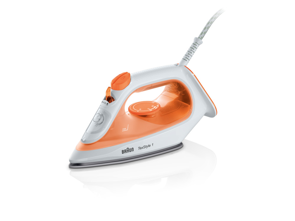BRAUN SI1009OR - Dampfbügeleisen 1900W mit Antihaftsohle