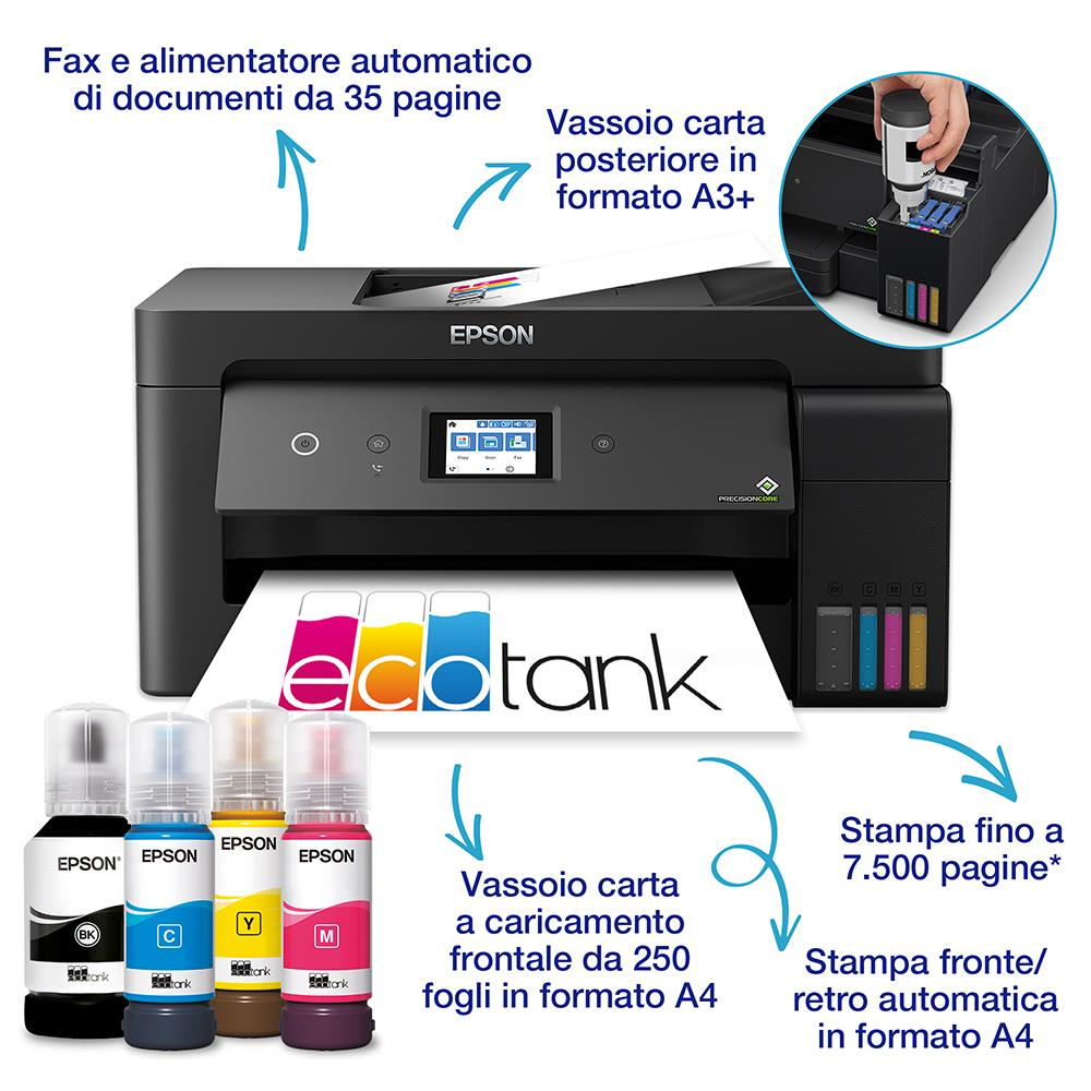 EPSON C11CH96401 - Stampante EcoTank A3 multifunzione ET-15000