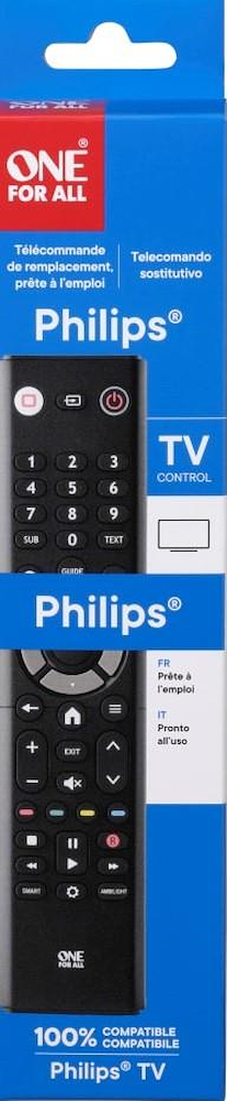 ONE FOR ALL URC1313 - Universalfernbedienung für PHILIPS TV ONE FOR ALL URC1313 - Universalfernbedienung für PHILIPS TV
