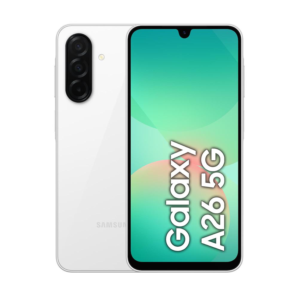SAMSUNG SMA266BZWBEUE - Samsung Galaxy A26 5G Weiß 6+128GB