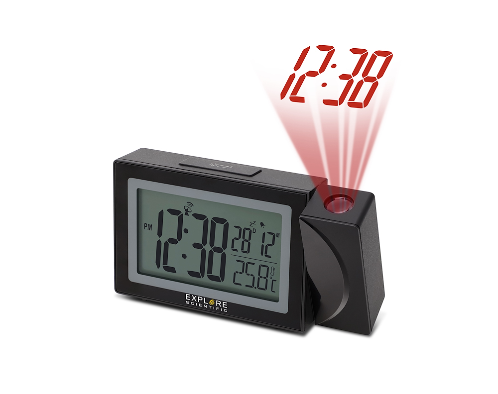 EXPLORE SCIENTIFIC RDP1002 - Digitale Projektionsuhr RDP1002