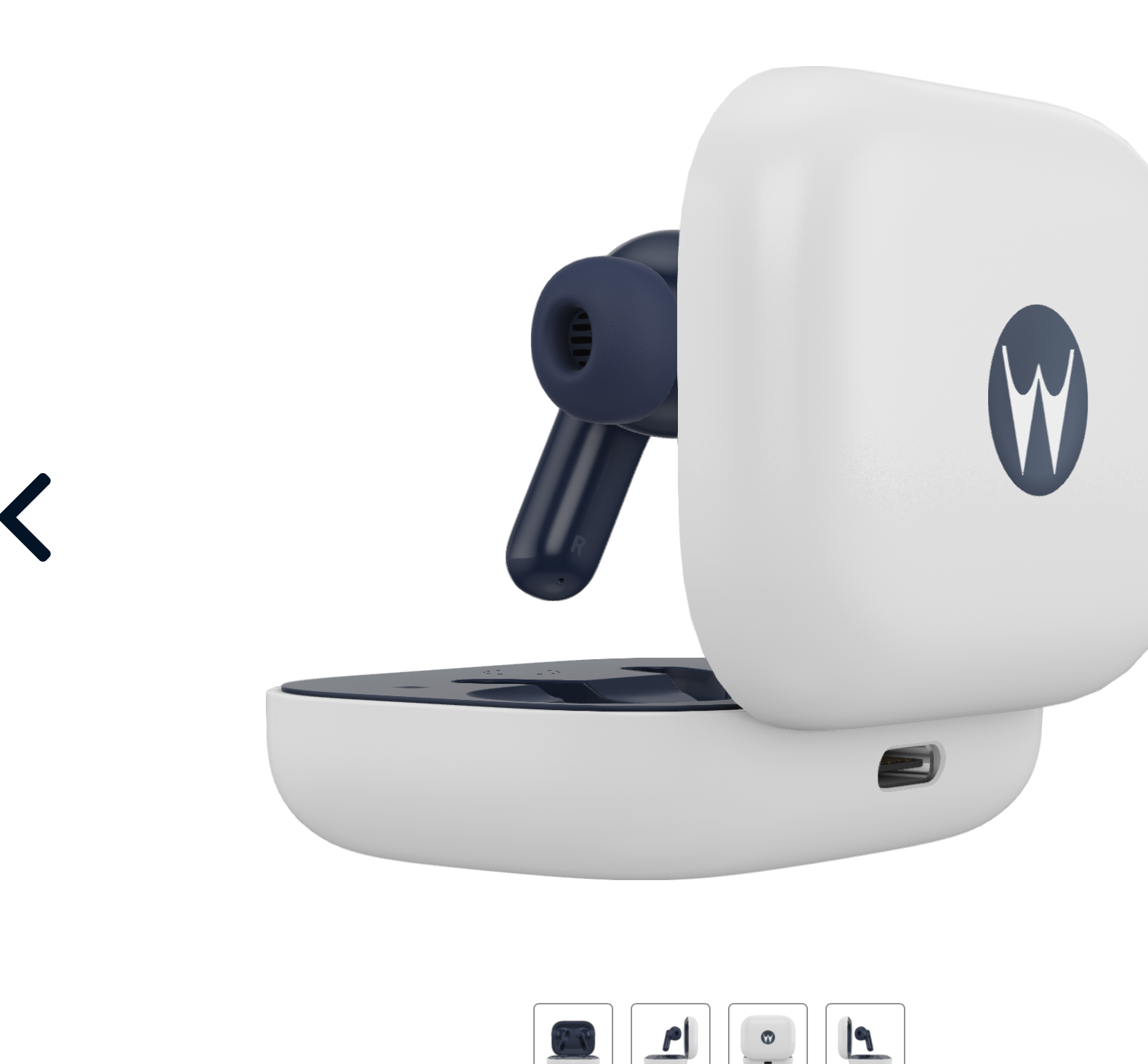 Motorola MOTOBUDSSTARLIGHTBLUE - Auricolari Bluetooth in-ear senza fili