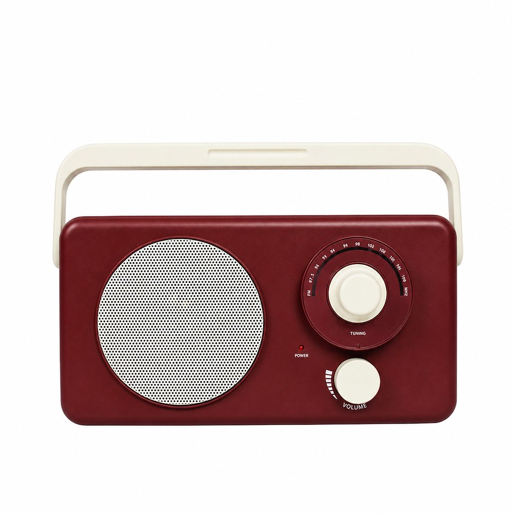 MAJESTIC AMELIABR 0756883 RADIO PORT.FM DOPPIO SISTEMA DI ALIMENTAZ. MARRONE