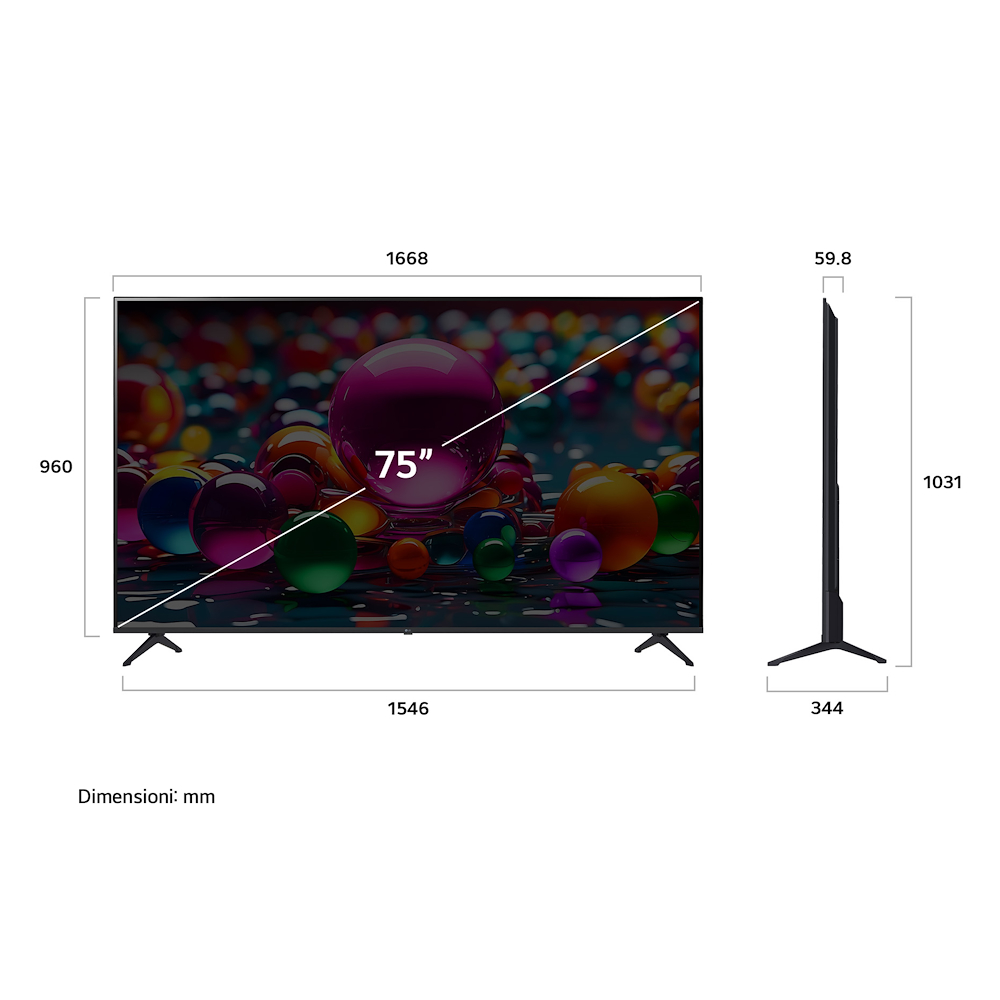 LG 75UA75006LA - TV LED 75'' UHD 4K