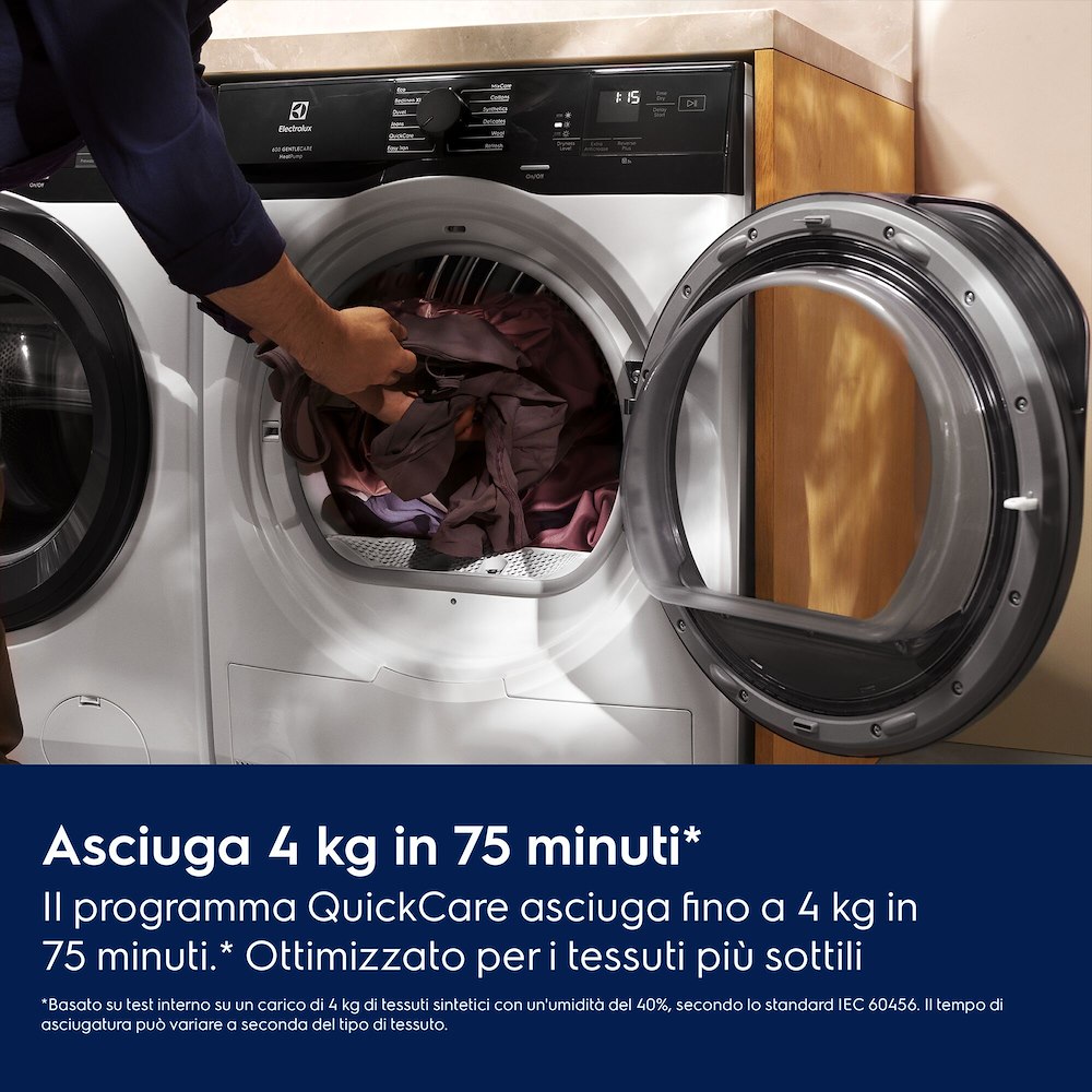 ELECTROLUX EW6H1ZBG8C - Asciugatrice 8Kg