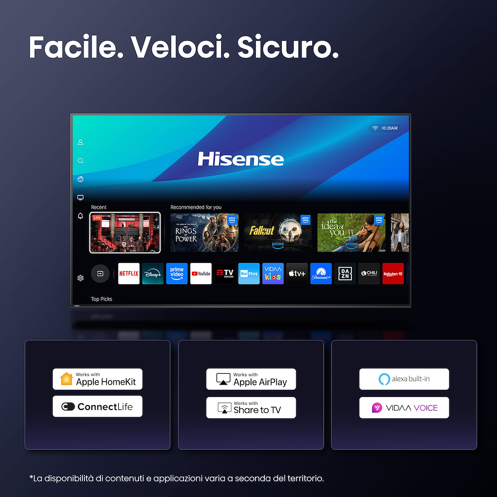 HISENSE 55U8Q - Smart TV Mini-LED 55" 4K