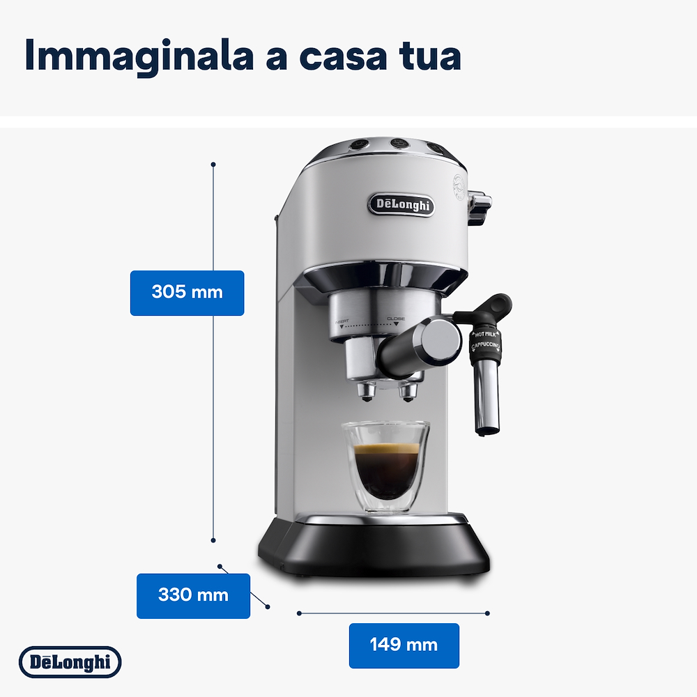 DE LONGHI EC685W - Espressomaschine für 2 Tassen
