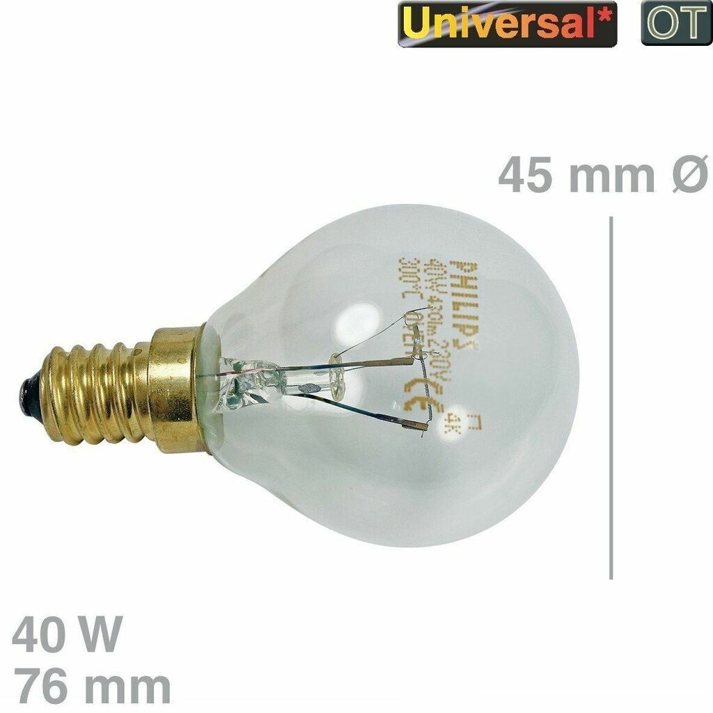 DR.FISCHER 00057874 - Backofenlampe Dr. Fischer 40 Watt E-14 300 Grad  X524844