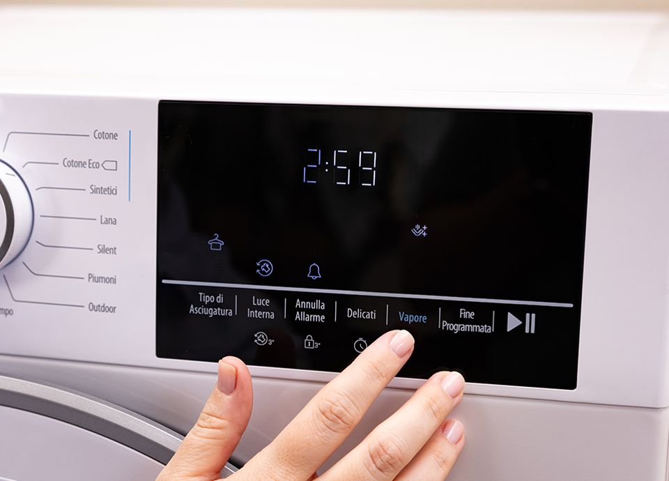 SMEG DNEX09SEC - 9 kg Wärmepumpentrockner mit Dampf