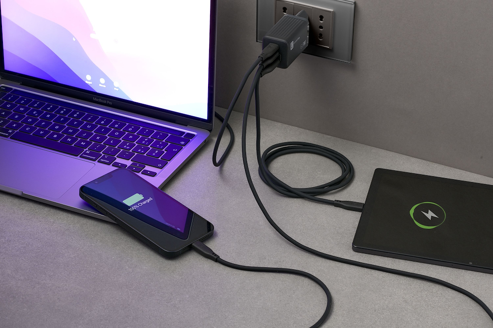 CELLULAR LINE ACHUSBGAN3PD65WK - Caricabatterie Rete Ultracompatto 65W