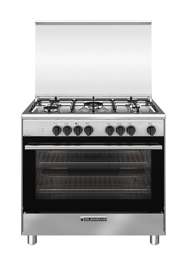 GLEM GAS DG96MI3 - 90CM Küchenherd mit Elektrobackofen