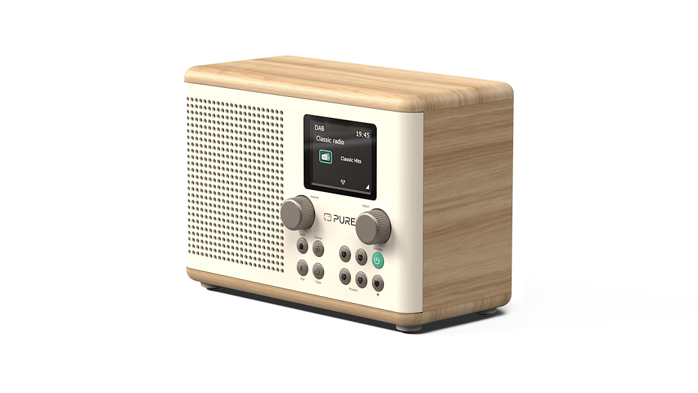 PURE 252982 - Radio digitale da cucina Bluetooth Classic H4