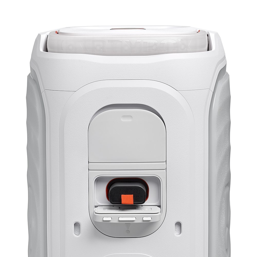 JBL JBLPB130WHTEP - Tragbarer Bluetooth Lautsprecher mit Licht