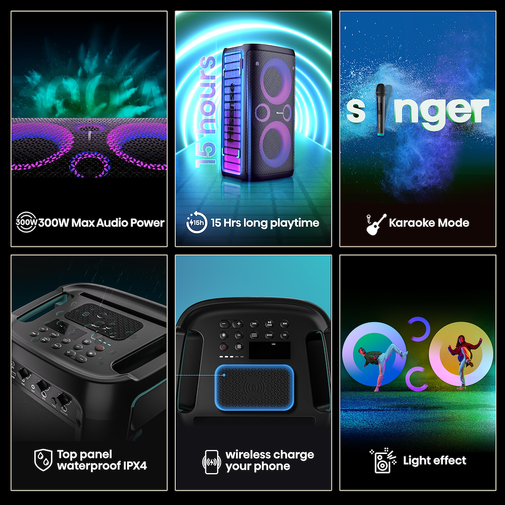 HISENSE PARTY STORM - Speaker Bluetooth 300W