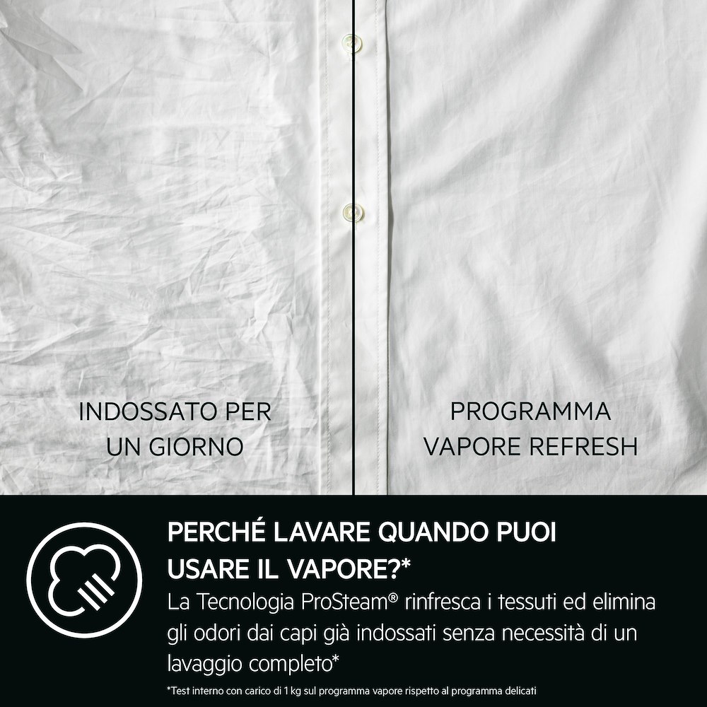AEG XLR7FH11YV - Lavatrice con Vapore 11KG