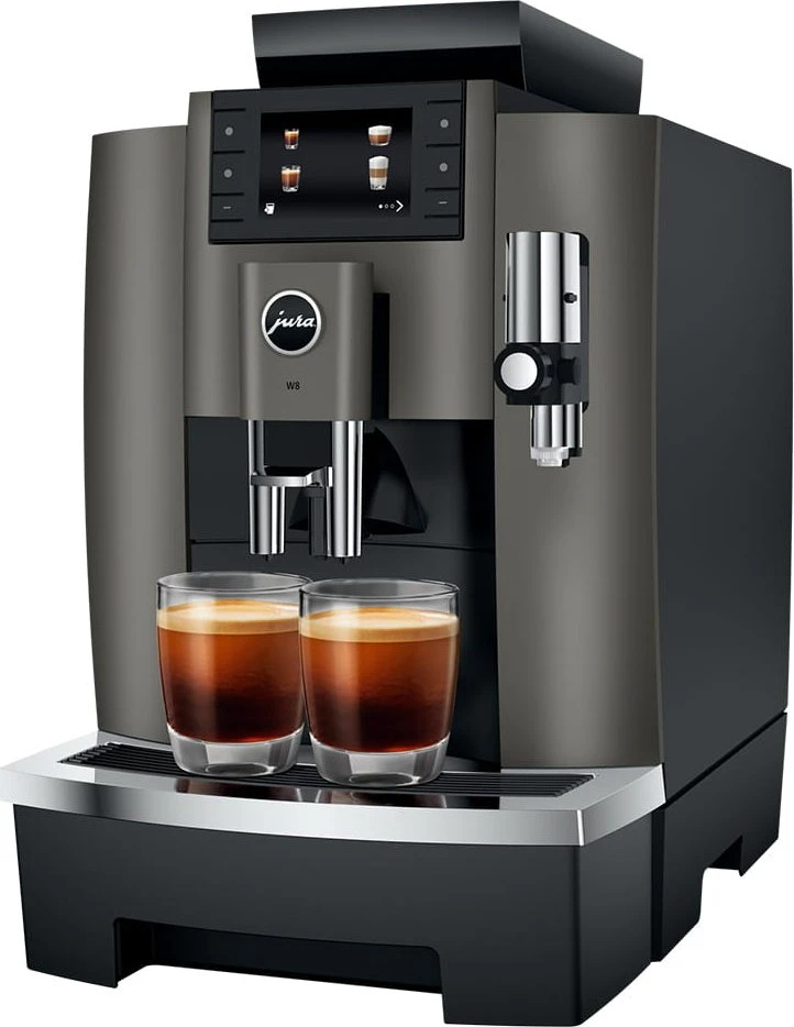 JURA 15550 - W8 Dark Inox macchina da caffè automatica