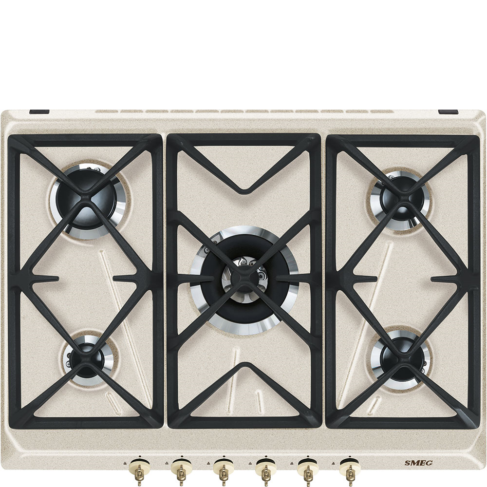 SMEG SRV876AVOGH2 - Smeg Gasherd 70cm 5 Flammen