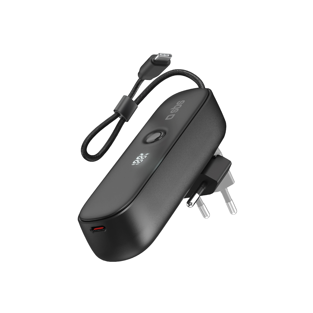 SBS TETRBB5000PD20 - 2-in-1 Powerbank für Reisen