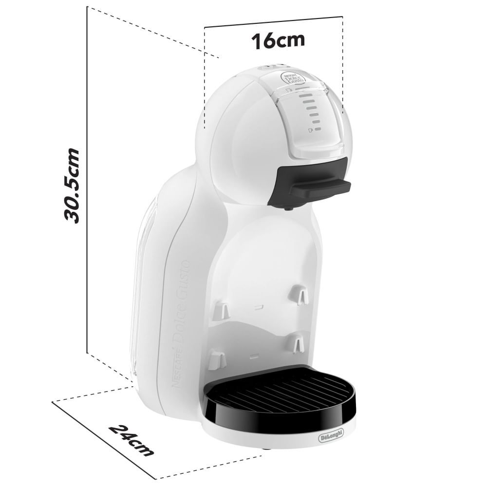 De'Longhi EDG335W - Macchina a capsule Dolce Gusto Mini Me
