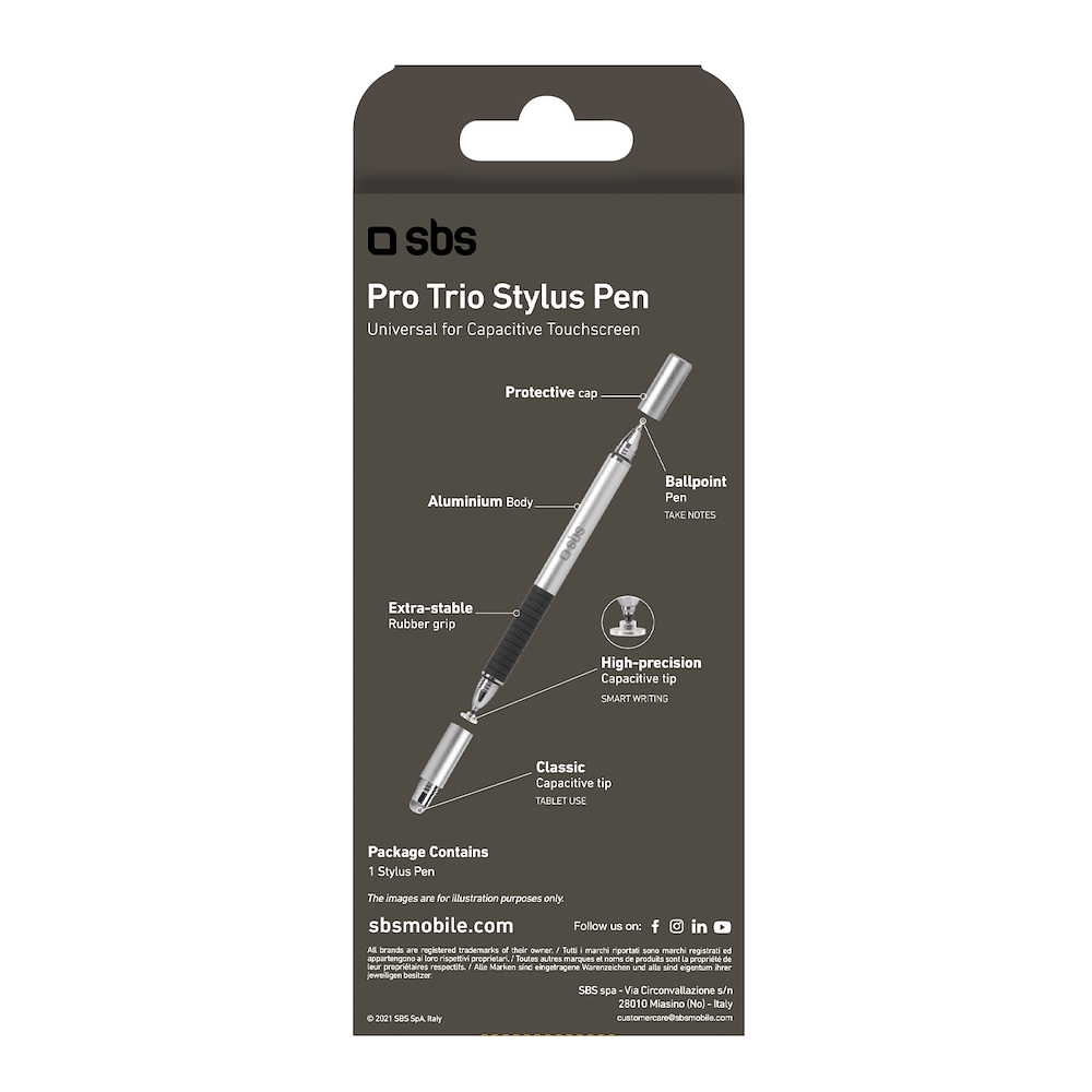SBS TTTATTOPROTRIO - Stylus Pen Pro Trio