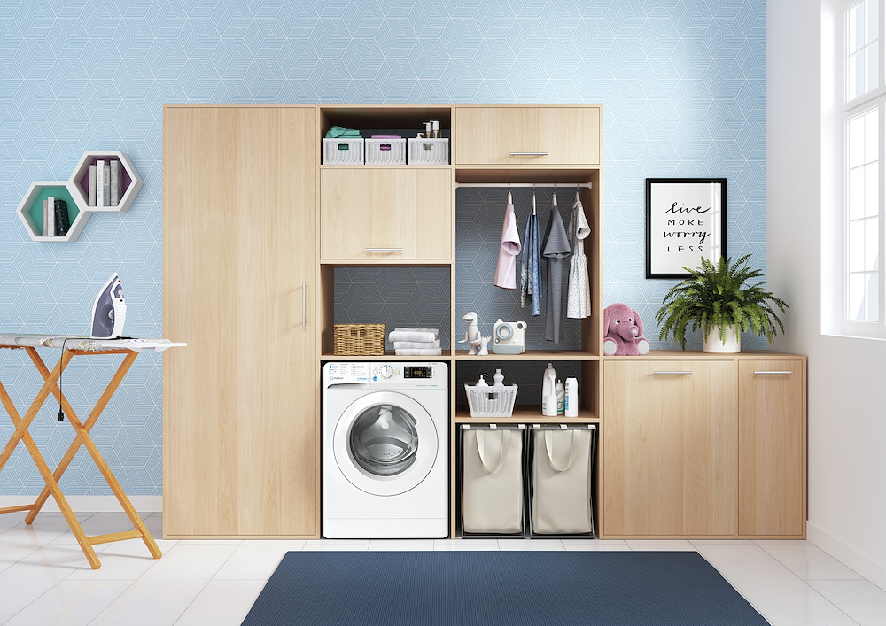 INDESIT BWE91296XWVIT - Waschmaschine 9 kg mit 1200 U/min