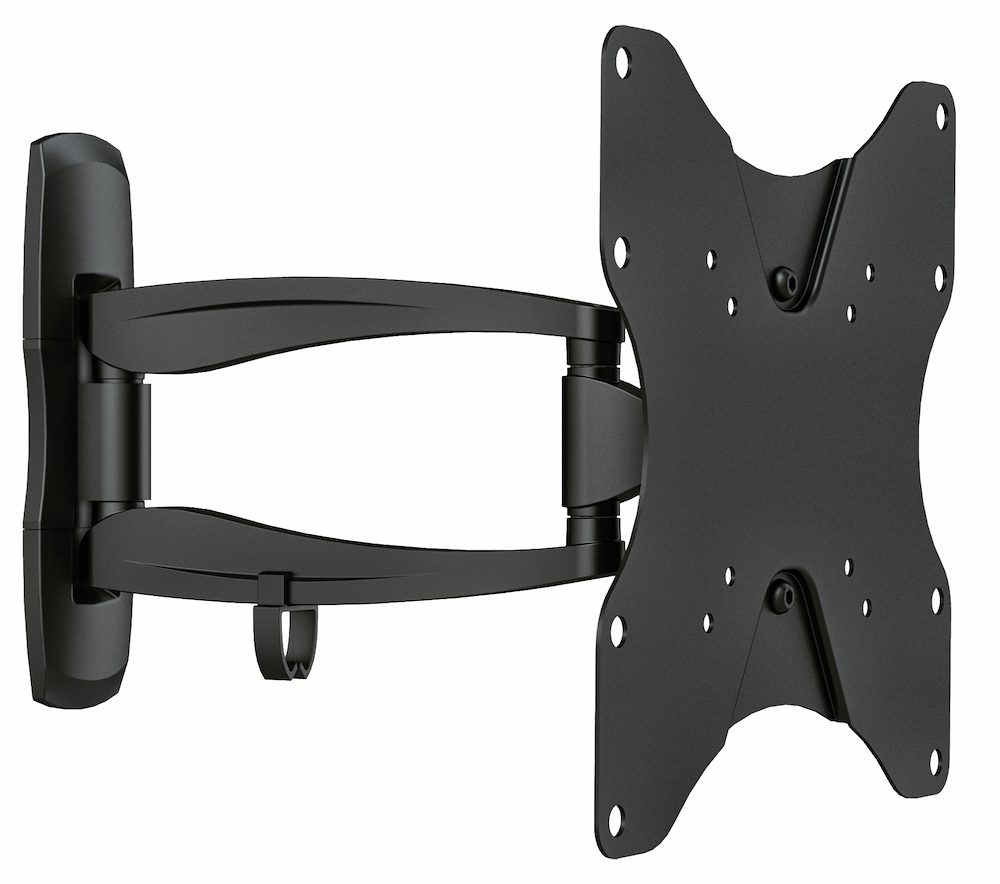 MUNARI SP308 - SP308 – Schwenkbare TV-Wandhalterung mit zwei Gelenken für Fernseher bis 42 Zoll (max. 20 kg)