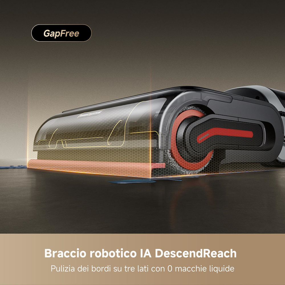 DREAME DREVIMH15PROH - Aspirapolvere Lava e Asciuga