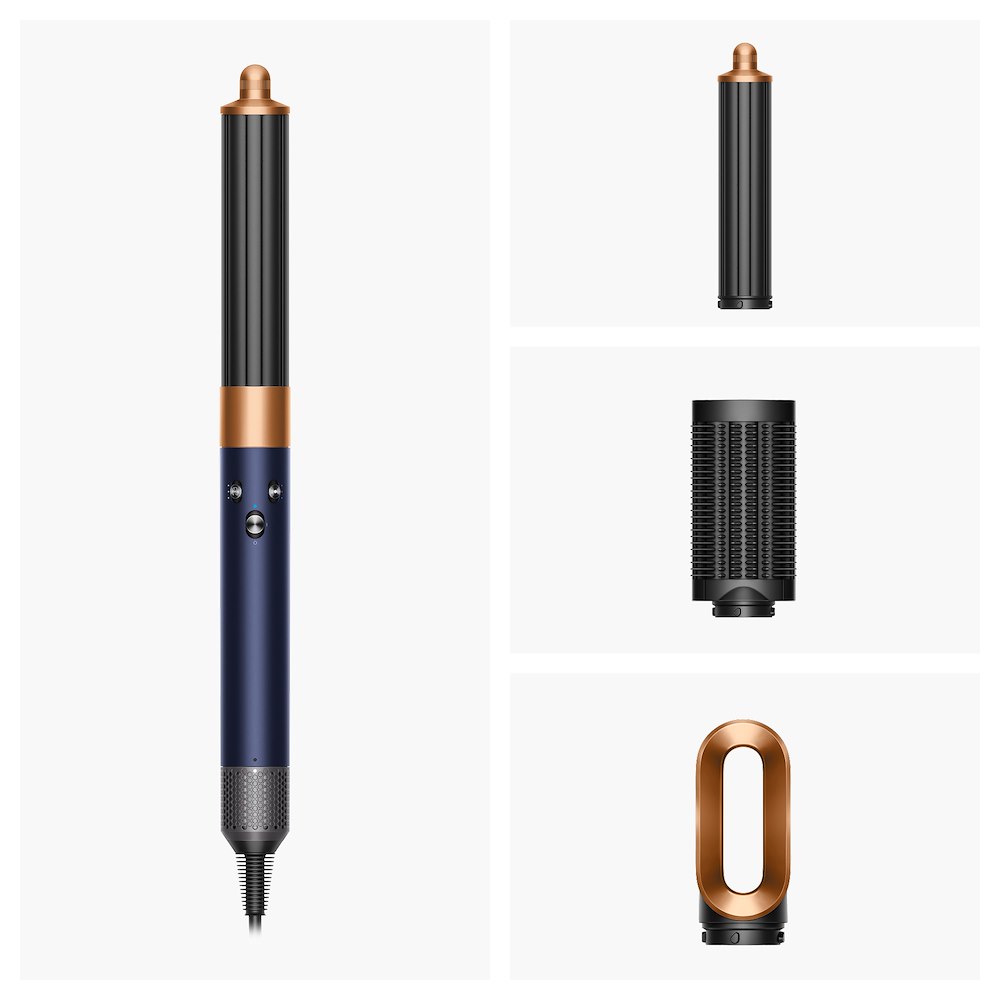 DYSON AIRWRAPORIGINPRUSSIANBLUCOPPER 0771212 MULTISTYLE 1300W 3TEMP/3VEL PRUSSIAN BLUE/COPPER