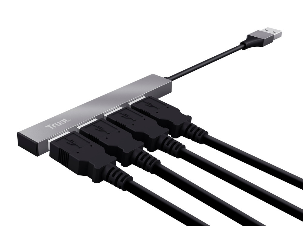 TRUST 23786 - Trust Halyx 4-Port USB Hub