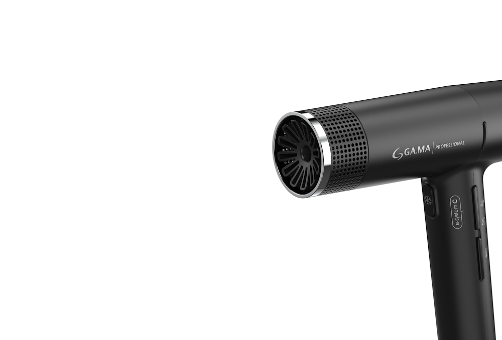 GAMA PH6065BK - IQ1 Perfetto Black Haartrockner