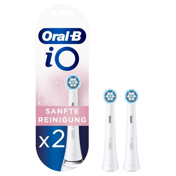 ORAL-B AA34432 - Oral-B iO Ersatzbürsten Sanfte Reinigung 2er-Pack
