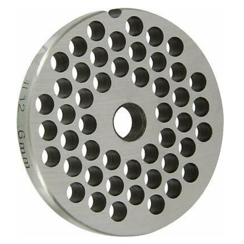 REBER 4312A6 - Piastra forata 6mm per tritacarne