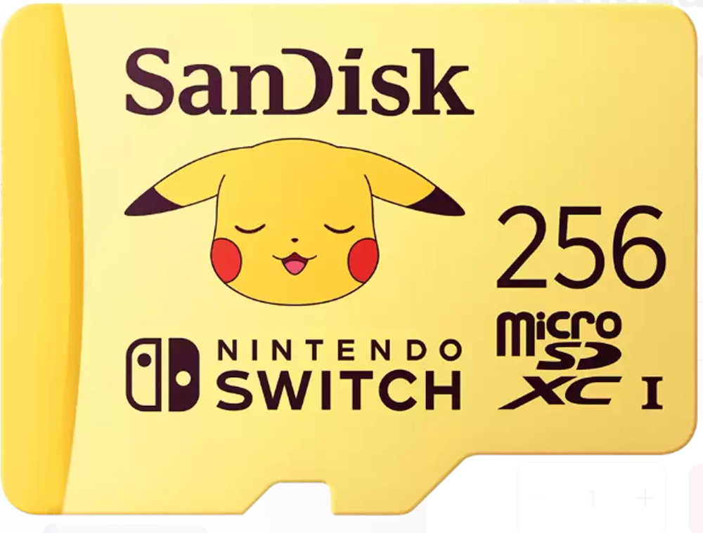 SANDISK SDSQXAO256GGN6ZK - SanDisk Pokémon 256GB microSD Karte