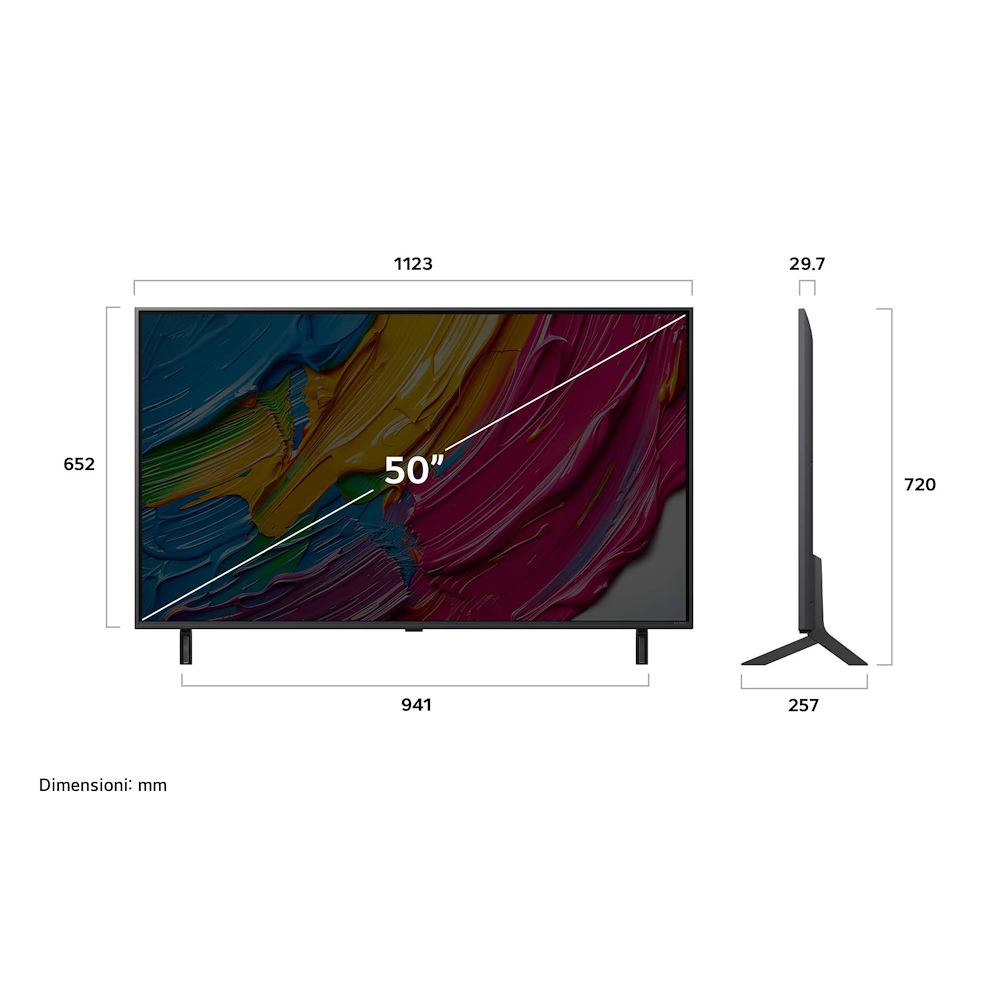 LG 50QNED80A6A.API - TV QNED 50" 4K HDR LG 50QNED80A6A.API - TV QNED 50" 4K HDR
