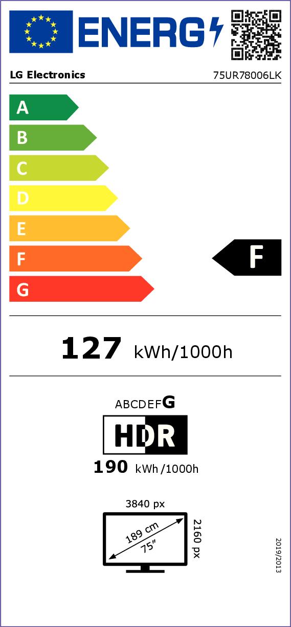 LG 75UR78006LK - 75 Zoll UHD 4K Smart TV