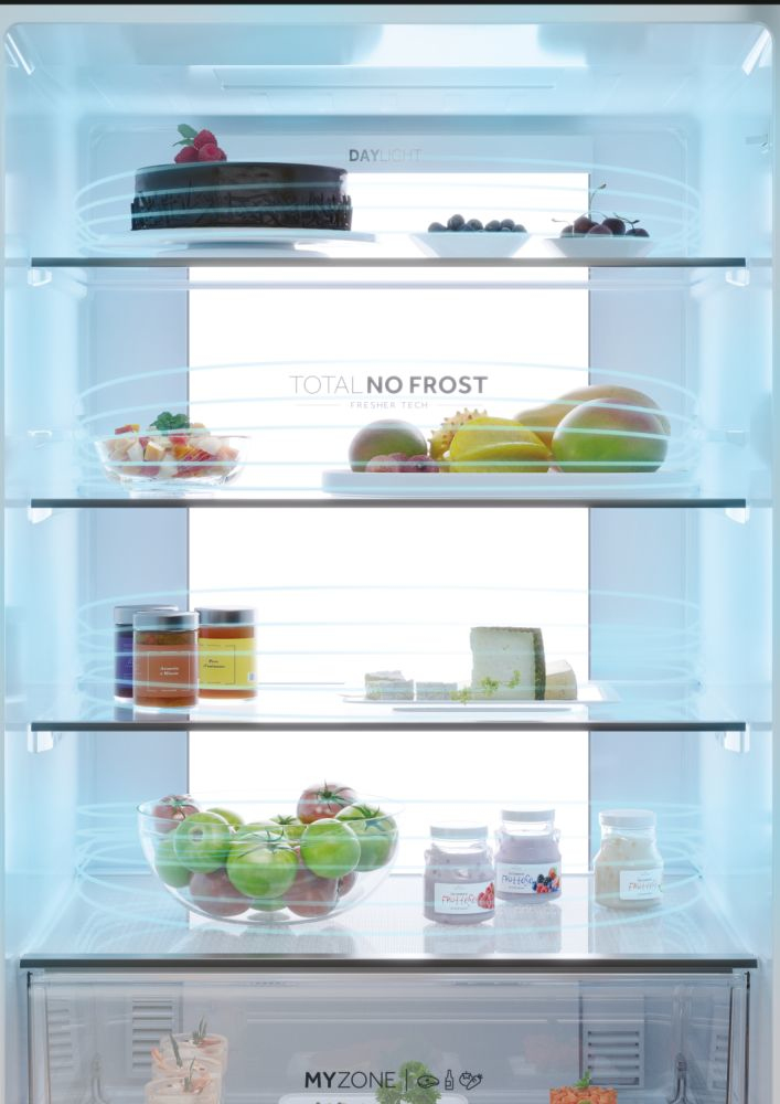 HAIER HTR5719ENPT - Kühlschrank 3P.528LT L.70CM Noir