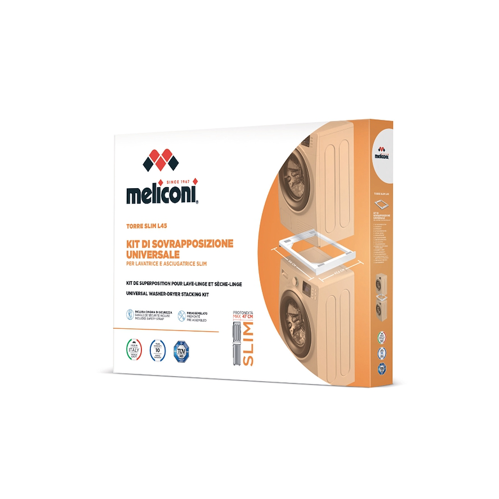 MELICONI 656116 - Universal Montagekit Tower Slim L45