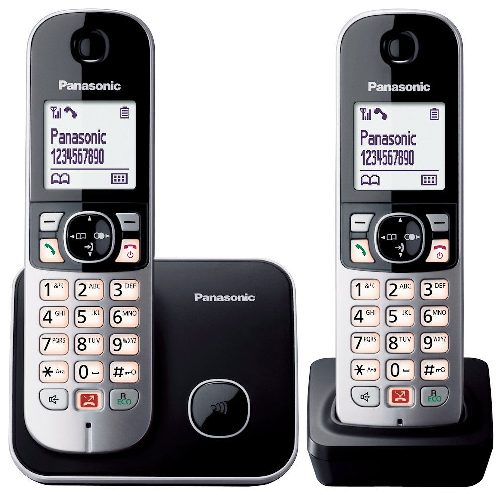 PANASONIC KXTG6852JTB - Panasonic Cordless Telefon mit Blockierfunktion
