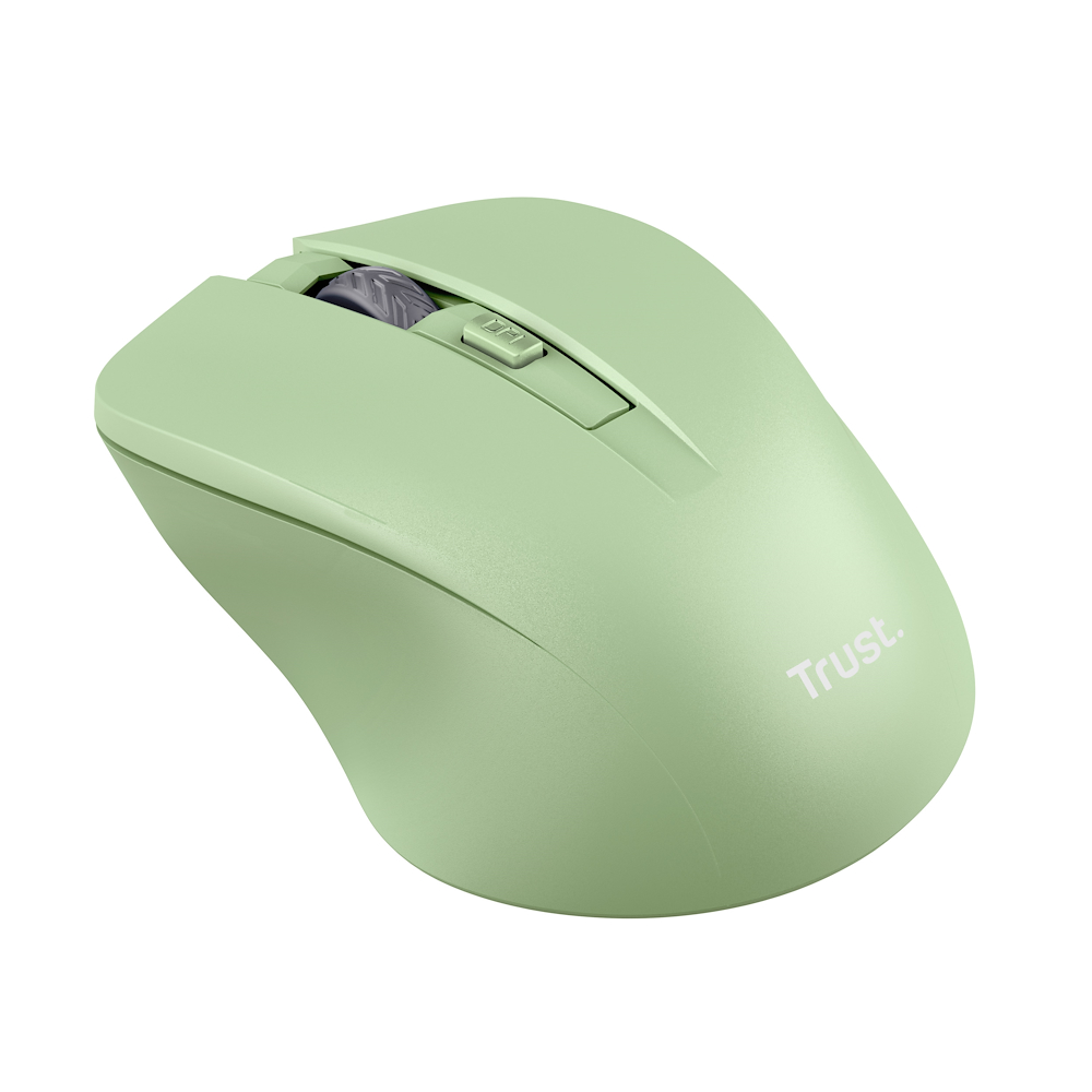 TRUST 25042 - Mouse ottico silenzioso Mydo verde