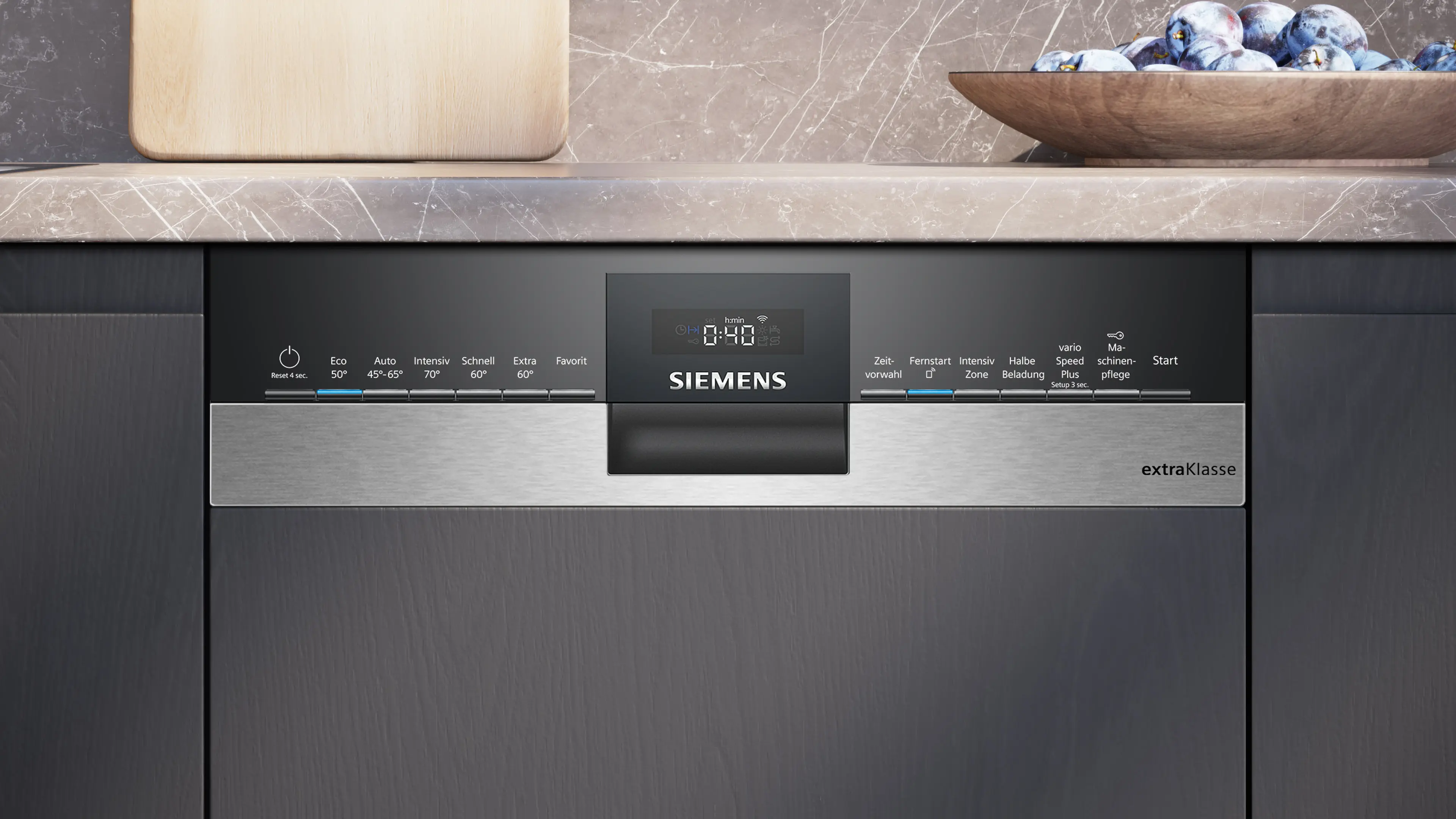 Siemens SR53ES02LD - iQ300 lavastoviglie semi-integrata 45 cm