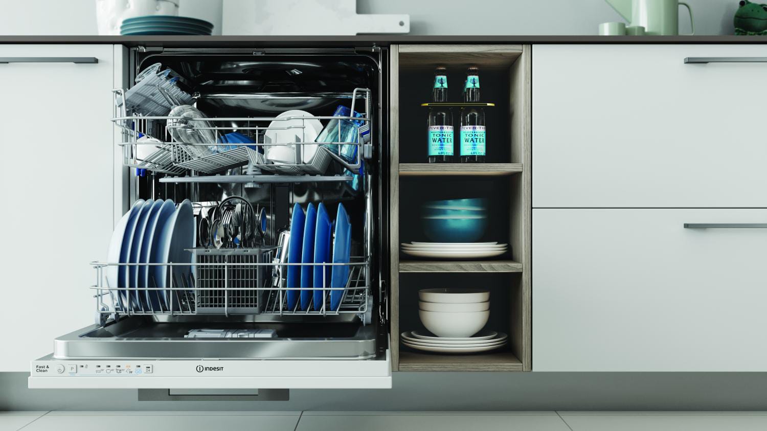 INDESIT IN2IE14CNP80 - Lavastoviglie 14 Coperti 60CM