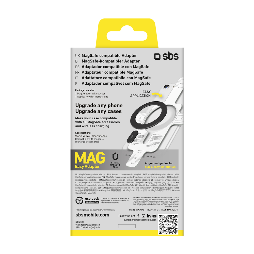 SBS TEUNIMAGADAPT - Universeller Adapter für MagSafe