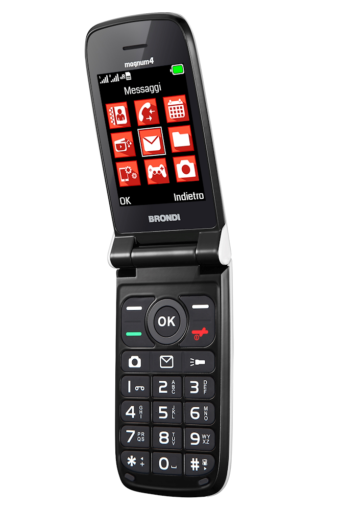 BRONDI MAGNUM4BIANCO - Brondi Magnum 4 Handy Weiß