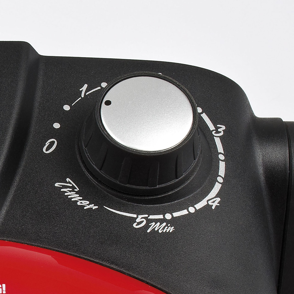 G3 FERRARI G1000602 - Elektrischer Pizzaofen 1200W Rot