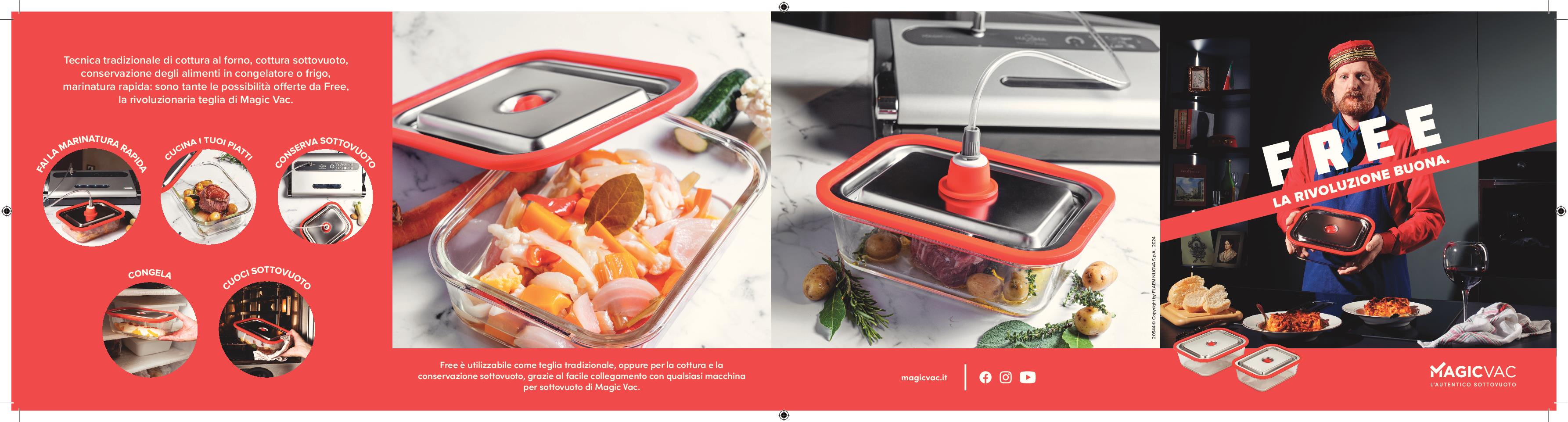 MAGIC VAC ACO1138 - Magic Vac ACO1138 Vakuum-Glasbehälter