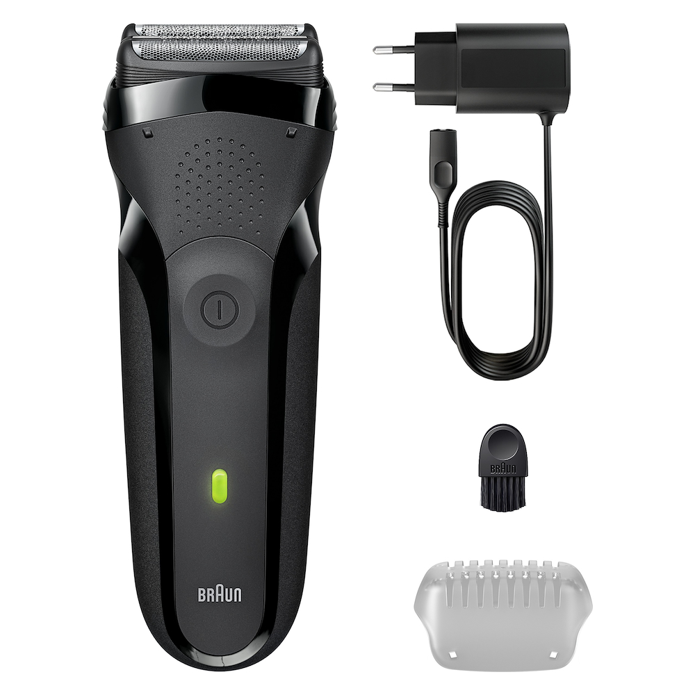 BRAUN 300SNERO - Elektrorasierer Schwarz