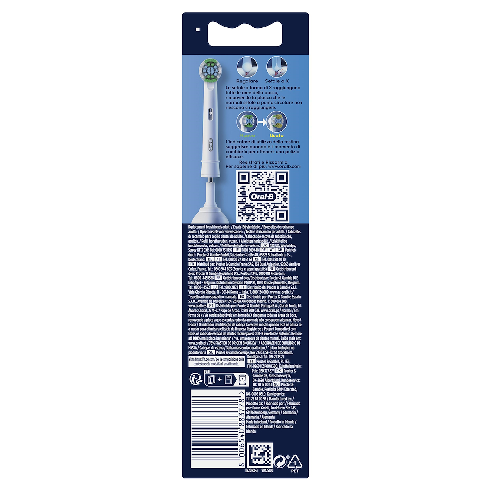 ORAL-B 80730868 - Ersetzbürsten Pro Precision Clean 3er Set