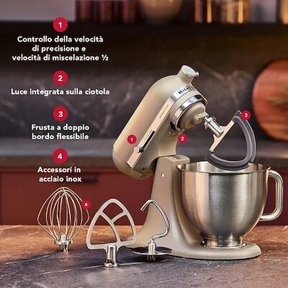 KITCHENAID 5KSM50PKVEOC - KitchenAid Küchenmaschine Avena